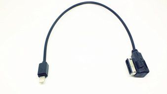 AMI MDI MMI Iphone5 5c 5s 6 6s Aux Charging Cable Adapter for Audi A3 A4 A5 A6 A8 Q5 Q7 TT and Volkswagen Jetta... N3
