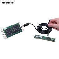 Black 5M 16.4ft Cable 7mm Lens 2 In 1 Dual Usb HD endoscope For Android OTG Phone Cable inspection Pipe IP67 Waterproof... N4