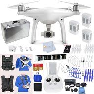 DJI Phantom 4 Advanced Adventure Bundle includes SanDisk 32GB Extreme microSD + 2 Extra Batteries + Extra Set... N7