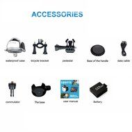 Excelvan V1 Waterproof WIFI 3K 30FPS 16MP Sport Action Camera 360 Degree Ultra HDMI HD Output Mini Panoramic Video... N13