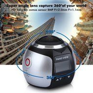 Excelvan V1 Waterproof WIFI 3K 30FPS 16MP Sport Action Camera 360 Degree Ultra HDMI HD Output Mini Panoramic Video... N16