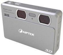 Aiptek DDD21X 12 MP CMOS Sensor Digital Camera, Silver
