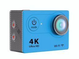 Sports Action Camera Ultra 4K with wifi 170 degree View Angle(Blue) N5