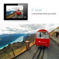 TURNMEON WIFI Action Sports Camera 170&deg;Degree Ultra-Wide Angle Lens 4K Ultra HD 30-Meter Waterproof Diving DV... N6