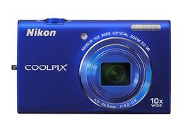 Nikon COOLPIX S6200 16 MP Digital Camera with 10x Optical Zoom NIKKOR ED Glass Lens and HD 720p Video (Red) N10