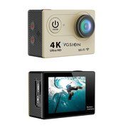 VGSION 4K HD Portable Action Camera with 2.0 Inch LCD Monitor 4k 25FPS,2.7K 30FPS, 1080P 60fps, 720P 120fps Video... N5