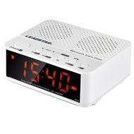 FANGDA Portable Bluetooth Alarm Clock Radio with FM Radio, Wireless Speaker, Aux-In and TF Card Music, USB Charging...