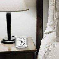 La Crosse Technology Equity Clear Analog Alarm Clock, Clear case with luminous hands N2