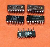 IC / Microchip K131LA3 analogue SN74H00N USSR 10 pcs