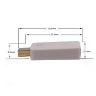 LinkS smallest Mini DisplayPort | Thunderbolt to HDMI Male to Female Adapter in black N18