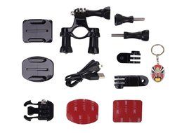Boblov Gitup Git2 Pro Wireless WiFi 2K 30fps Novatek 96660 1080P Helemet Sports Camera DV Action Camera+44 in1... N5