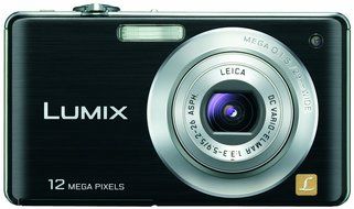 Panasonic Lumix DMC-FS15 12MP Digital Camera with 5x MEGA Optical Image Stabilized Zoom and 2.7 inch LCD (Black) N3
