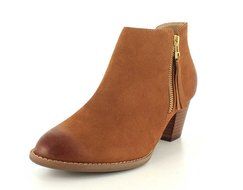 Vionic Women's Upright Sterling Ankle Boot (Saddle, 9.5 W) N17