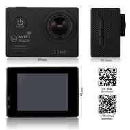 JZHY SJ7000 Action Cam HD Waterproof Wifi Sports Camera 1080p 2.0 Inch LCD 170&iexcl;&atilde; Wide Angle Lens Outdoor Camera... N12