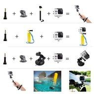 Tekcam Basic 5-in-1 Accessories Bundles Kits for Waterproof Action Sports Outdoor Camera N5