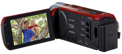 Canon digital video camera iVIS HF R31 Red optical 32x zoom full flat touch panel IVISHFR31RD N6