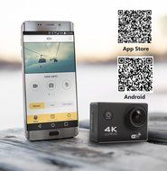 Sports Camera MECO 4K Action Camera Waterproof Diving Camera Shockproof Riding Camera Wifi 2.4G Wireless Camera... N5