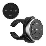 kwmobile Bluetooth Media Button for Smartphone and Tablet - Car audio remote for iPhone, Samsung, Huawei iPad... N6