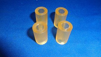 PA03289-Y034 PA03289-Y035 Feed Exit Roller Rubber Tire Fujitsu fi-4120C fi-4220C 5120C 5220 N2