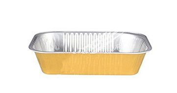 KEISEN 7 1/2&ldquo;*5&rdquo; 12oz 620ml 24/PKDisposable Aluminum Foil Cups for cake Baking Bake Utility Ramekin Cup (red)