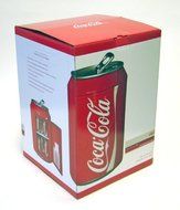 Koolatron CC10G Coca-Cola Can-Shaped 8-Can-Capacity Fridge, Red N2