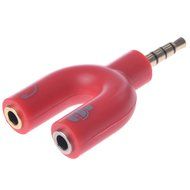 3.5mm Audio Converter Adapter Earphone Splitter 1 Port To 2 Ports N19