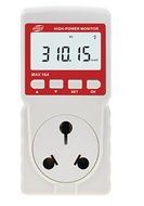 High-Power Monitor, Lifenergy Socket Digital Timing LCD Digital Micro Power Monitor Max 16A...