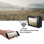Sports Cam, waterproof, Wifi Action Camera, Video Camera, 4K Ultra HD Wifi Action Camera with action accessories... N6