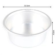 Kitchen 4/6/8&quot; Aluminum Alloy Non-stick Round Cake Bake Mould Pan Bakeware Tool N11