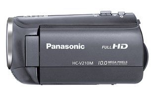 Panasonic Digital Hi-vision Video Camera Incorporation Memory 8gb Gray Hc-v210m-h