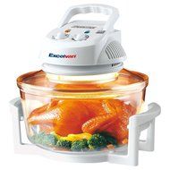 Excelvan 12 Quart 1200W Halogen Rack Tabletop Convection Countertop Cooking Toaster Oven,White N8