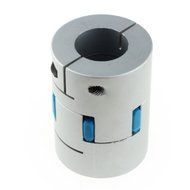 RioRandCNC 19x22mm Motor Shaft Coupler 19mm to 22mm Flexible Couplings OD 40x55mm N4