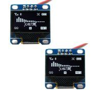 Diymall 0.96&quot; Inch I2c IIC Serial Oled LCD LED White Display Module for Arduino(pack of 2pcs)