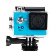 Green House-2-inch LCD Wide Angle Lens 140 Degree Full HD 1080p Waterproof Action DV Camera Blue N4