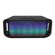 niceEshop(TM) Portable LED Wireless Bluetooth Speaker for Smartphone and Tablet, Black N4