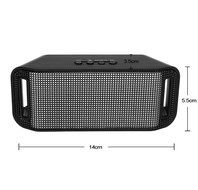 niceEshop(TM) Portable LED Wireless Bluetooth Speaker for Smartphone and Tablet, Black N5