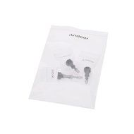 Andoer Aluminum Thumb Knob Stainless Bolt Nut Screw Set for GoPro HD Hero 1 / 2 / 3 / 3+ / 4 Black N5