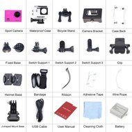 Andoer 2.0inch Wifi 4K HD Ultra Full 30M Waterproof 1080p 60fps 12MP Sports Action Camera DV 170&deg; Wide Angel Lens N17