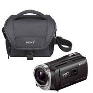 BUNDLE: Sony PJ350 Camcorder with built in projector! 2.7" touchscreen, 1920x1080 Full HD, 24x optical zoom, 32GB... N3