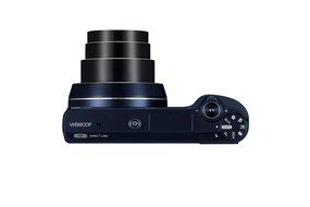 Samsung WB800F 16.3MP CMOS Smart WiFi Digital Camera with 21x Optical Zoom, 3.0" Touch Screen LCD and 1080p HD... N9