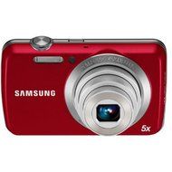 Samsung PL20 14.2 MP Digital Still Camera with 5x Zoom, Red