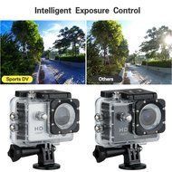 12MP 30M Waterproof Action Sports Camera Wi-Fi Full HD H264 1080p Anti-shaking Video DV AV-out for FPV Night vision... N4