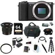 Sony Alpha a6000 24.3MP Camera w/ Zeiss Touit 12mm f/2.8 Lens &amp; Accessory Bundle N3
