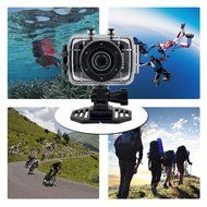 New Arrival Waterproof Sport Action Camera/Cam 720P HD Touch Panel Camcorders Digital Video Camera/DV 0.3-DVR20h... N7