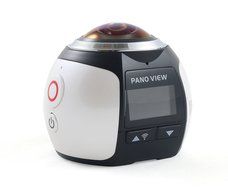 LZ 360 Panoramic DVR Wi-Fi Action Camera with Waterproof case and mounting accessories, - Ultra HD 2448P, 16M,... N7