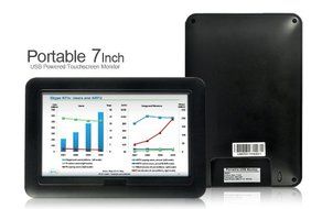 7 Inch LED Touchscreen USB Powered Portable Monitor- 800x480 Resolution N4