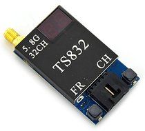 BW&Acirc;&reg; FPV 5.8GHz 600mW 32 Channels 5km Range Wireless Audio/Video AV Transmitter TX TS832 for FPV RC (Transmitter... N4