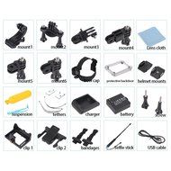 LetsFunny 2.0 Inch 1080P HD Waterproof Action Camera with 2 Batteries Along with 17 Abundant Free Accessories N5