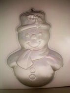 Wilton Frosty the Snowman -- Poor Guy -- Zany Clown -- Cake Pan w/ Decorating Instructions