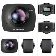 VR 360 Degree Dual-lens WiFI Panoramic Sports Action Video Camera,1080P Full HD and 8 MP Sports DV N6
